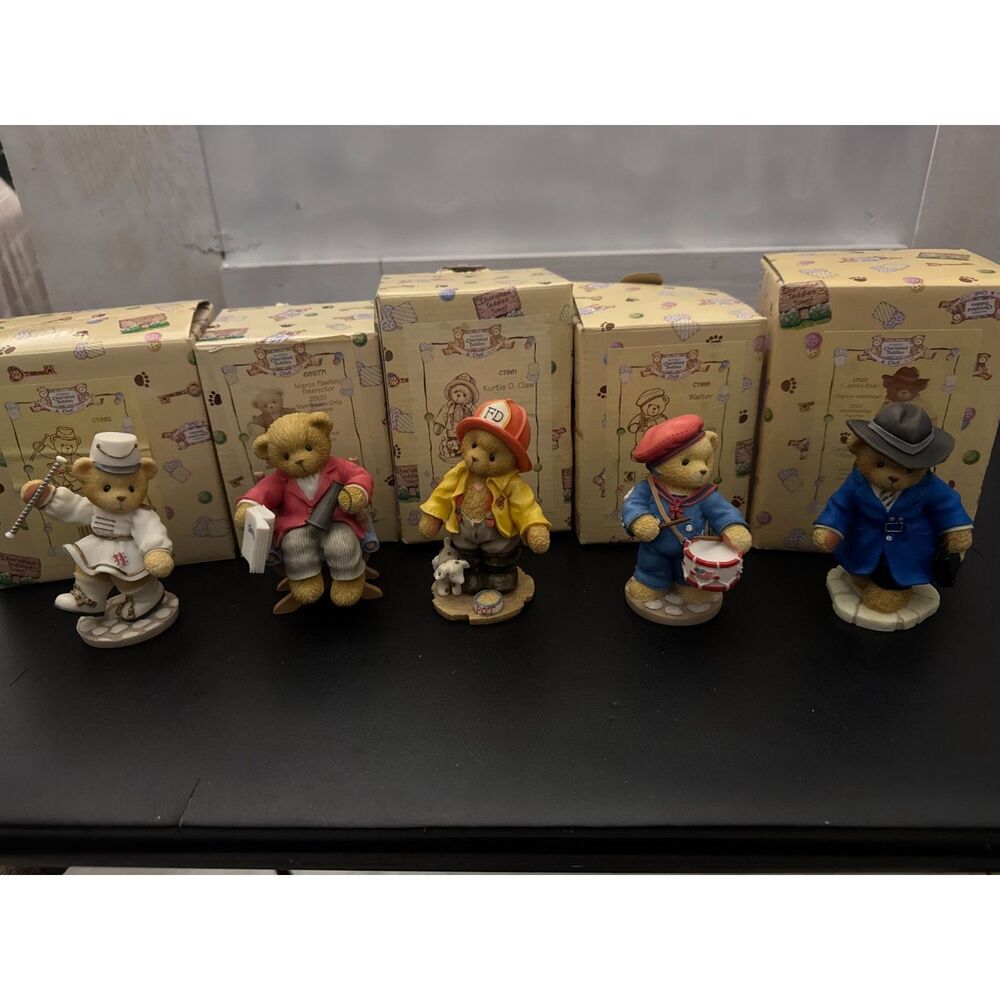 5 Cherished Teddies Figurines *See Description For More